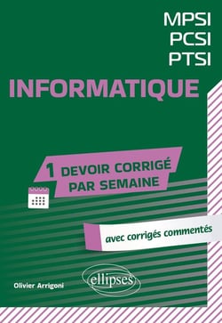 Informatique : MPSI-PCSI-PTSI