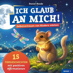 Ich glaub an mich! - Selbstvertrauen von Kindern stärken : 15 Tiergeschichten mit Affirmationen für Kinder ab 4 Jahre. Ein Kinderbuch über Mut, innere...
