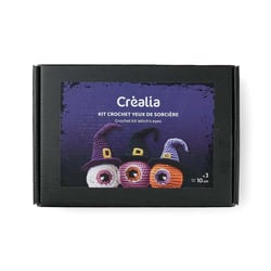 Kit crochet yeux de sorcière - Halloween - Créalia