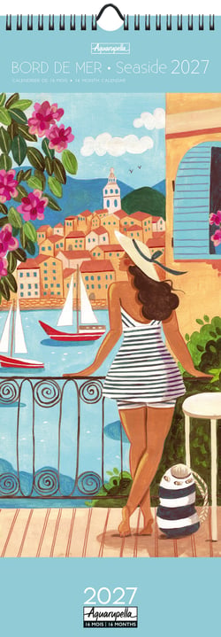 Calendrier longs 2027 Pictura - Bord de mer