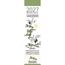 Calendrier marque-pages 2027 Pictura - Illustration Haiku