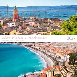 Calendrier 2027 Pictura - Côte d'Azur - 30 x 30 cm