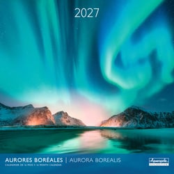 Calendrier 2027 Pictura - Aurores boréales - 30 x 30 cm