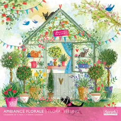 Calendrier 2027 Pictura - Ambiance florale - 30 x 30 cm