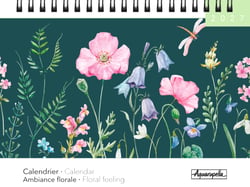 Calendrier Chevalet 2027 Pictura - Floral