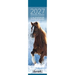 Calendrier marque-pages 2027 Pictura - Photo chevaux