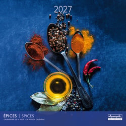 Calendrier 2027 Pictura - Epices - 30 x 30 cm