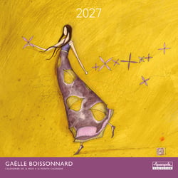 Calendrier 2027  Pictura - Gaëlle Boissonnard : Le sourire du vent - 30 x 30 cm