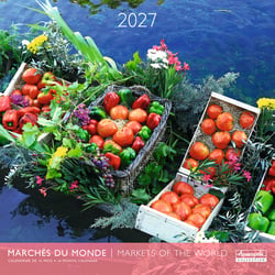 Calendrier 2027 Pictura - Marchés du monde - 30 x 30 cm