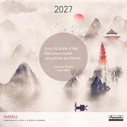 Calendrier 2027 Pictura - Haïku - 30 x 30 cm