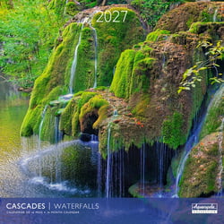 Calendrier 2027 Pictura - Cascades - 30 x 30 cm