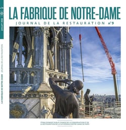 Connaissance des arts Hors-Série : La fabrique de Notre-Dame : Journal de la restauration Tome 9