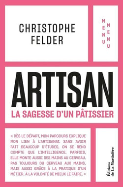Artisan : La sagesse d'un pâtissier - Menu menu