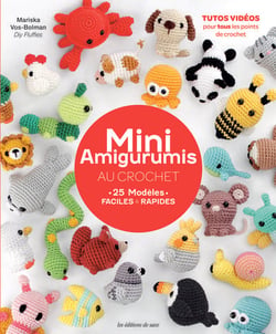 Les mini-amigurumis au crochet
