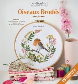 Mes jolis transferts brodés : Oiseaux brodés