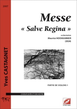 Messe « Salve Regina » pour choeur (SATB) et orchestre : conducteur A4
