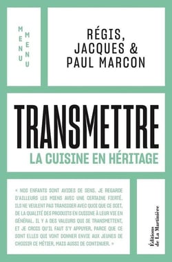 Transmettre : La cuisine en héritage - Menu menu
