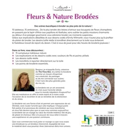 Mes jolis transferts brodés : Fleurs & nature brodées