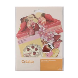 Lot de 21 formes pré-découpées Créalia - Gâteau