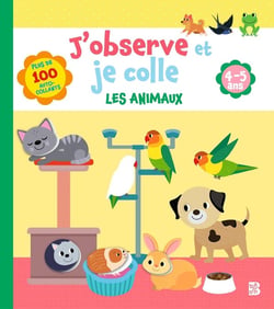 J'observe et je colle - Les animaux