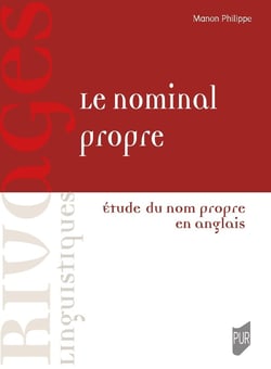 Le nominal propre : Étude du nom propre en anglais