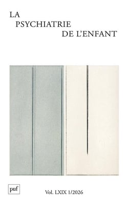 Revue la psychiatrie de l'enfant n.69 : N.1 (édition 2026)