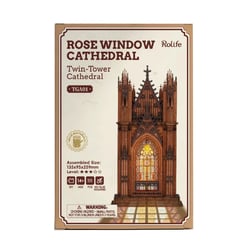 Maquette DIY 111 pièces - Twin-tower cathedral - Rolife