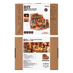 Maquette DIY Book Nook 312 pièces - Cheers Bar & Dining - Rolife