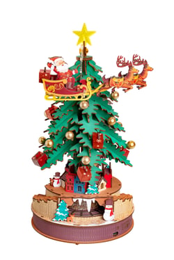 Maquette DIY Book Nook 319 pièces - Christmas Melody Tree - Rolife