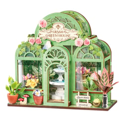 Maquette DIY Book Nook 115 pièces - Green Fountain Garden - Rolife