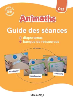 Animaths CE1 (2026) - Guide pédagogique + Banque de ressources