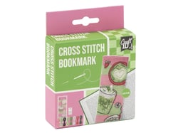 Kit point de croix Craft Id - Marque page matcha - 4,5 x 14 cm