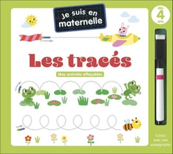 Je suis en maternelle : Les tracés : Mes activités effaçables