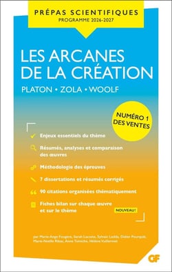 Les arcanes de la création : Prépas scientifiques 2026-2027