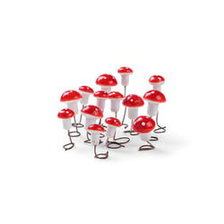 Champignons décoratifs – Rouge et blanc