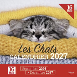 Calendrier des chats 2027