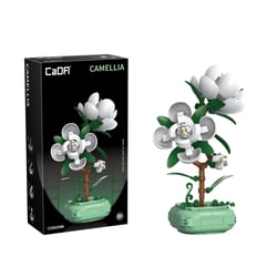 Fleur décorative à assembler CaDA Creative - Camélia - 301pcs