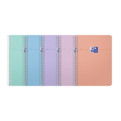 Cahier Oxford - modèles aléatoires - A5 14,8 x 21 cm - 160 pages - vendu à l'unité