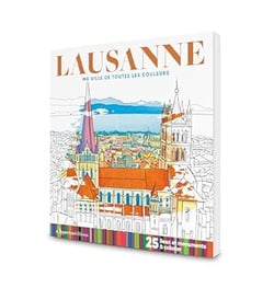 Cahier de coloriage Lausanne