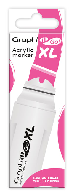 Marqueur acrylique pointe large - Graph'IT - Magenta 5160 - GO XL