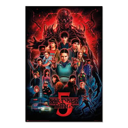 Poster Grupo Erik - Stranger Things Saison 5 