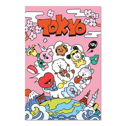 Poster Grupo Erik - BT21 - World Voyage