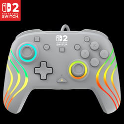 Manette Turtle Beach - Nintendo Switch 2 -Afterglow Wave - filaire - gris