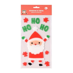 Décorations de fenêtre Père Noël