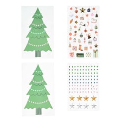 STICKERS SAPIN A PERSONNALISER