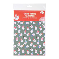 SET DE PAPIER DE NOËL