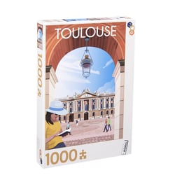 Puzzle 1000 pièces - Toulouse par Caroline Lhote - Cultura