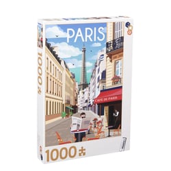 Puzzle 1000 Pièces - Rue de Paris par Caroline Lhôte - Cultura