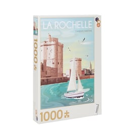 Puzzle 1000 Pièces - La Rochelle par Caroline LhÃ´te