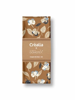 Coupon bague Domotex - Marron et Bleu - 2 mètres